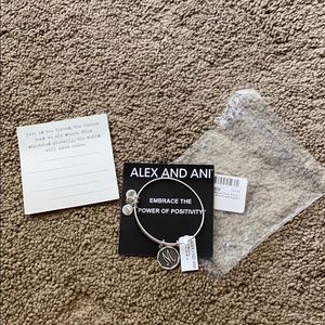 Alex & Ani “M” Bracelet